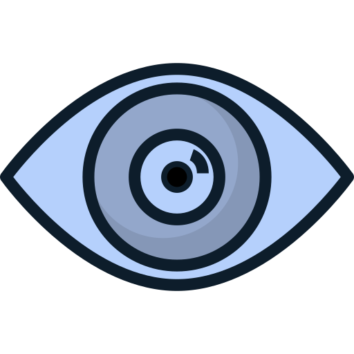 Eye Dailypm Studio Linear Color Icon