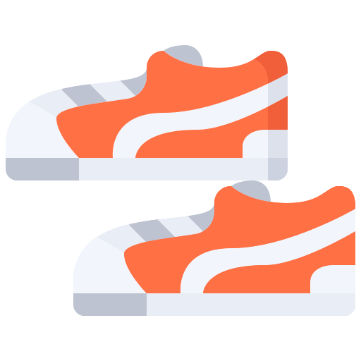 Zapatilla de deporte icono gratis