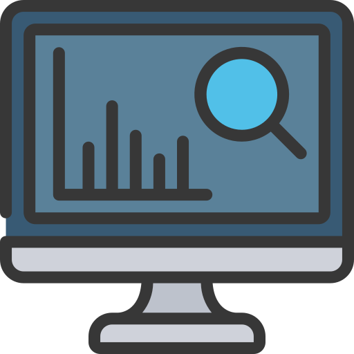 Análisis de datos icono gratis