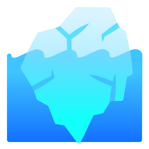 Iceberg icono gratis