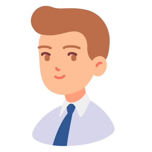 Businessman Victoruler Flat Icon