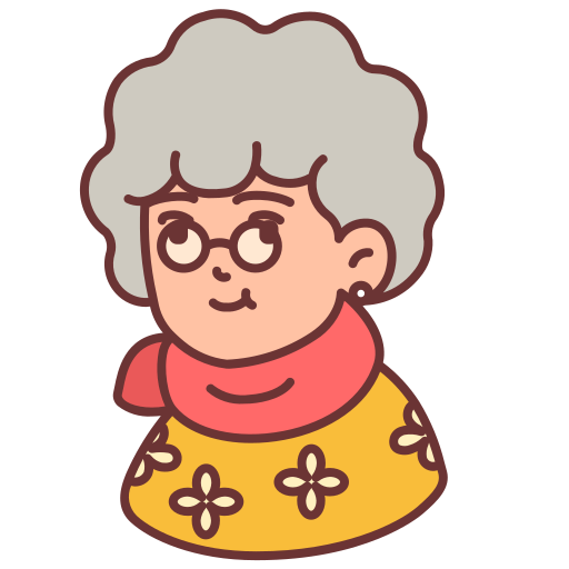 Abuela icono gratis