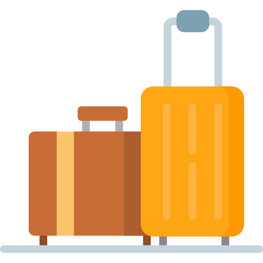 Luggage free icon