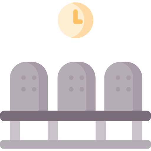 Waiting room free icon