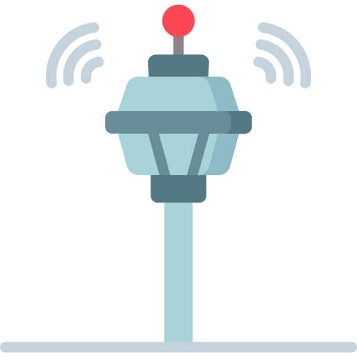 Torre de control icono gratis