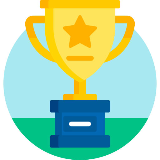 Trophy Detailed Flat Circular Flat icon