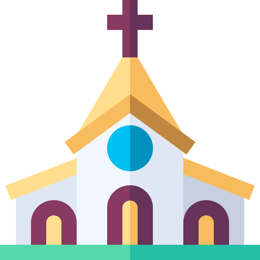 Church Basic Straight Flat icon