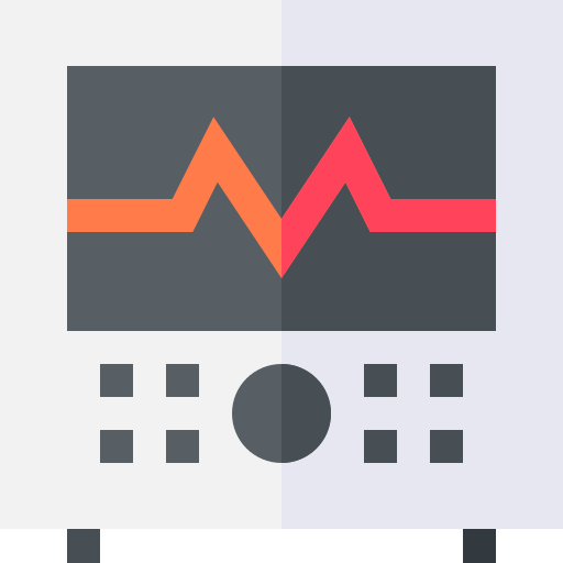 Electrocardiograma icono gratis