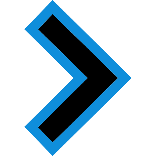 flecha correcta icono gratis