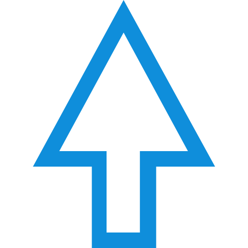 flecha hacia arriba icono gratis