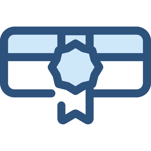 certificado icono gratis