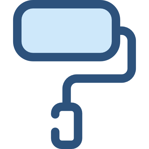 Paint roller free icon