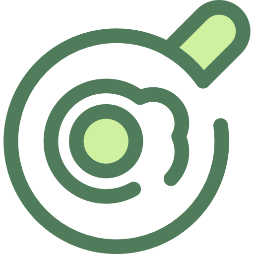 Fried egg free icon