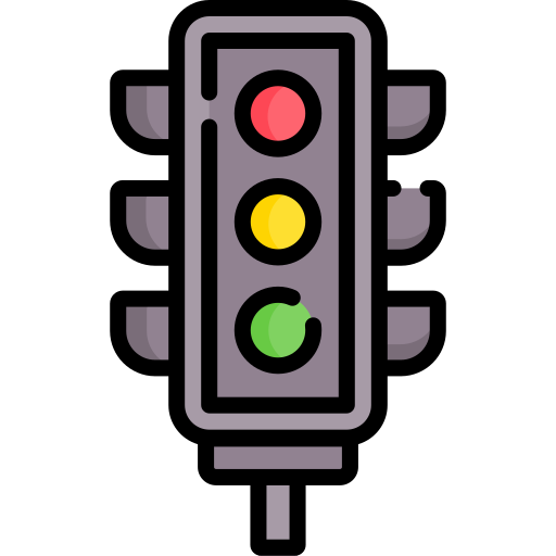 Traffic light Special Lineal color icon