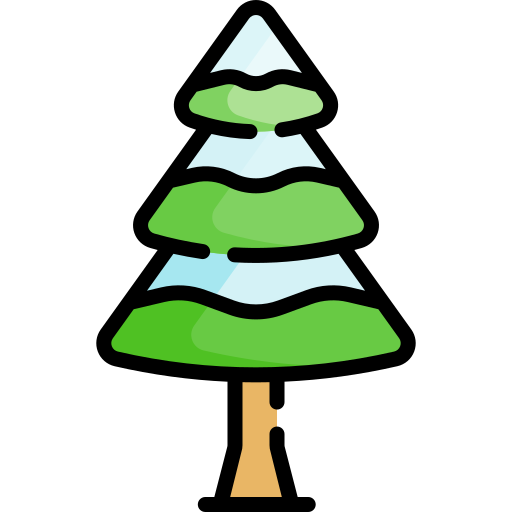 Tree Special Lineal color icon