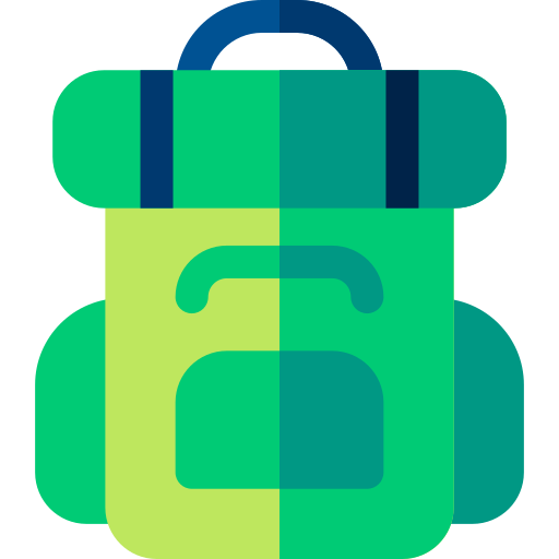 Backpack free icon