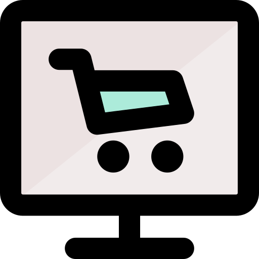 Tienda online icono gratis