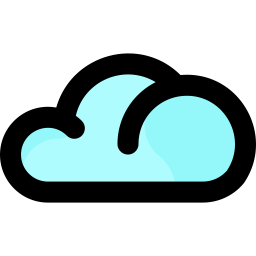 Cloud computing bqlqn Lineal Color icon