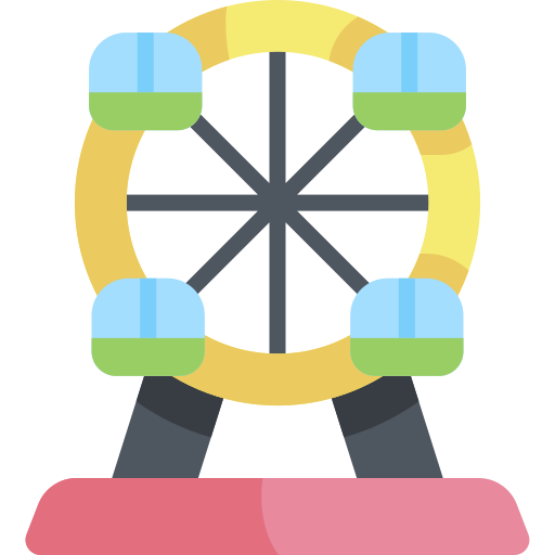 колесо обозрения бесплатно иконка