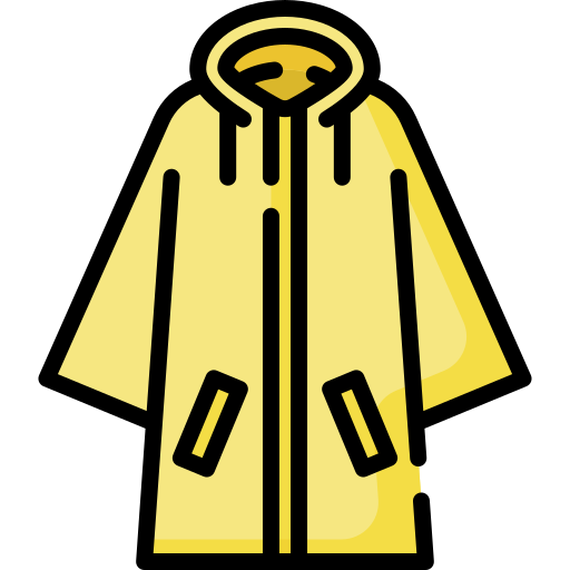 Impermeable icono gratis