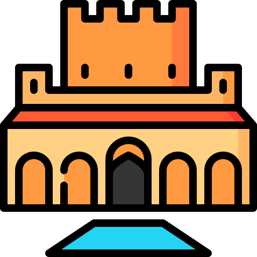 Alhambra granada icono gratis