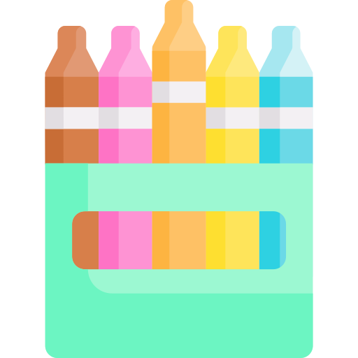 Lápiz de color icono gratis