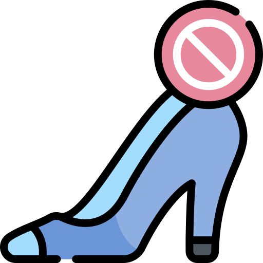 No high heels free icon No high heels free icon