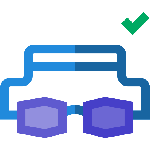 gafas de natación icono gratis