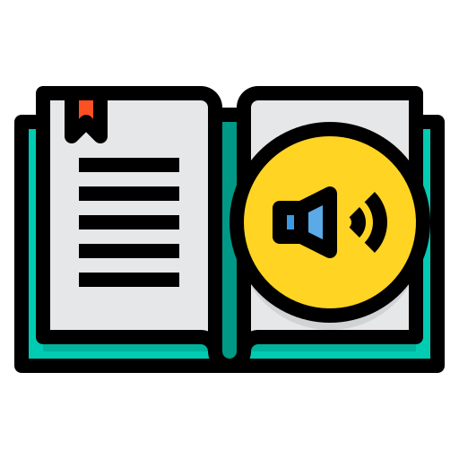livre audio Icône gratuit livre audio Icône gratuit