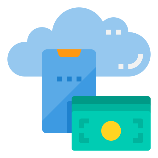 en espèces Icône gratuit