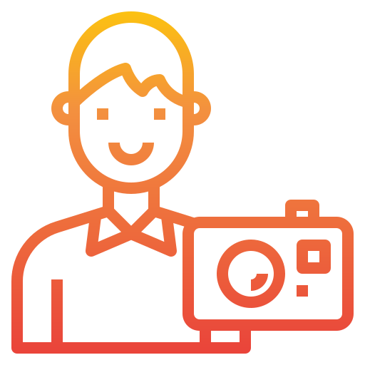 Fotógrafo icono gratis