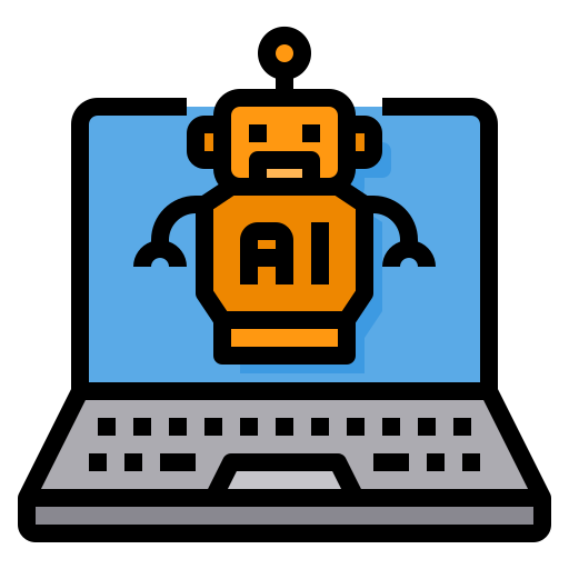 Inteligencia artificial icono gratis