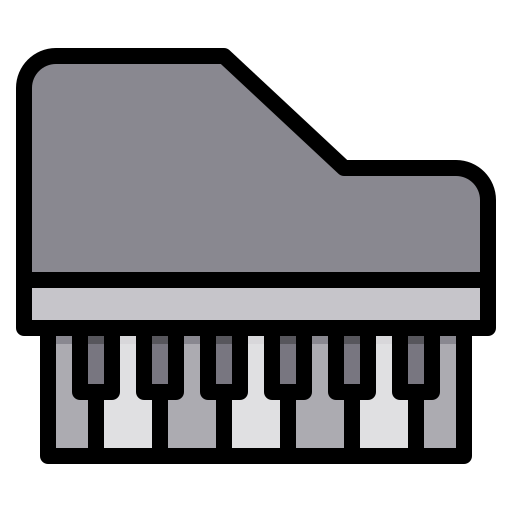 Piano icono gratis