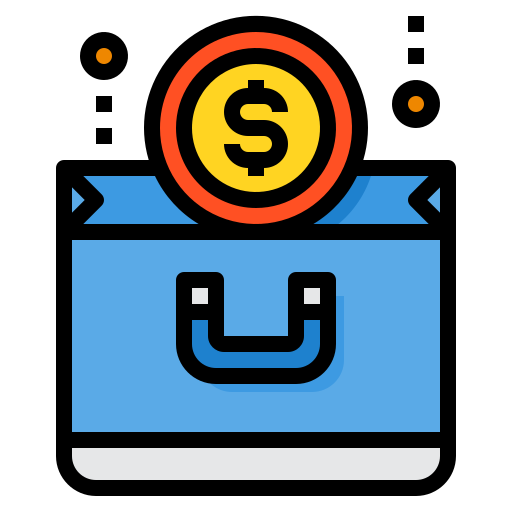 shopping en ligne Icône gratuit