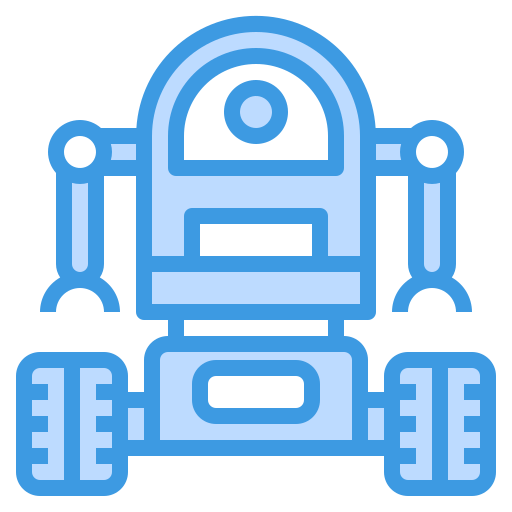 Robot itim2101 Blue icon