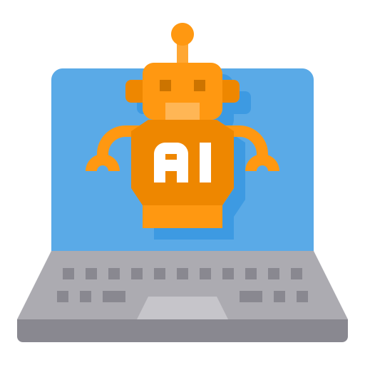 Inteligencia artificial icono gratis