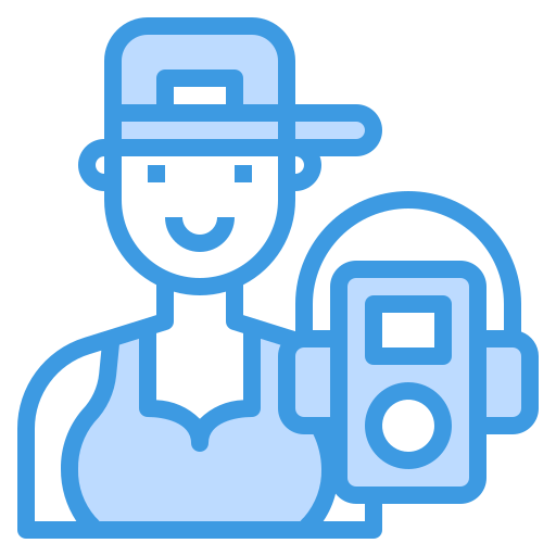 Músico grátis ícone