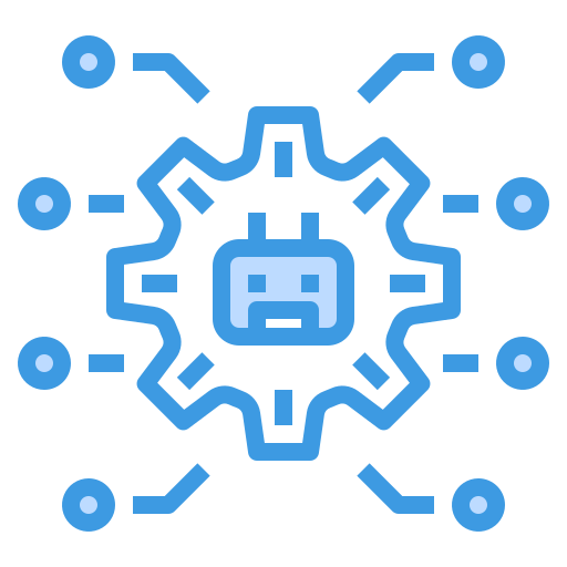 Inteligencia artificial icono gratis