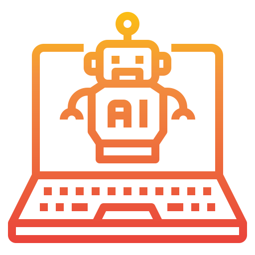 Inteligencia artificial icono gratis