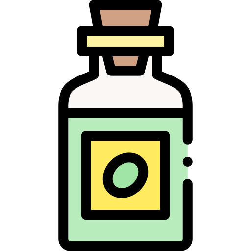 Olive oil Detailed Rounded Lineal color icon