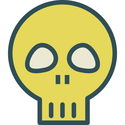 Skull Swifticons Lineal Color icon