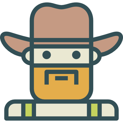 Cowboy Swifticons Lineal Color icon