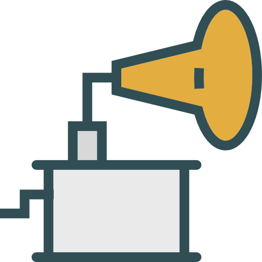 phonographe Icône gratuit phonographe Icône gratuit