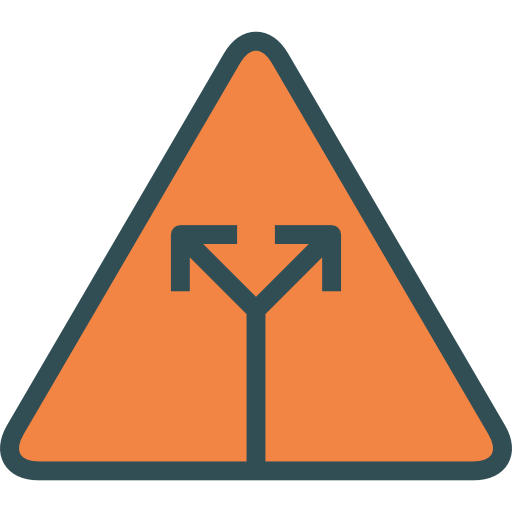 deviation Icône gratuit