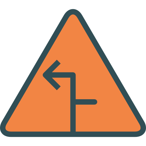 desvío icono gratis