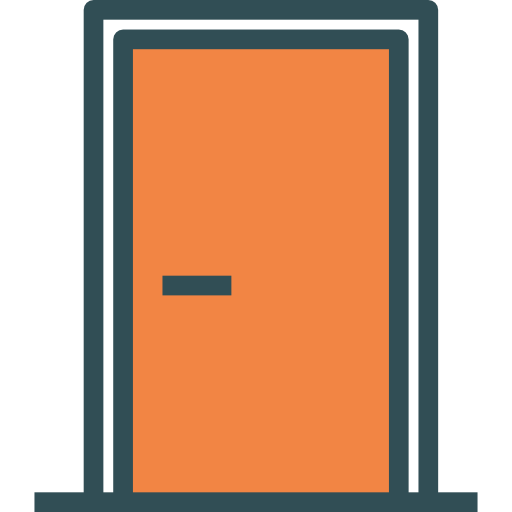 Door Swifticons Lineal Color icon