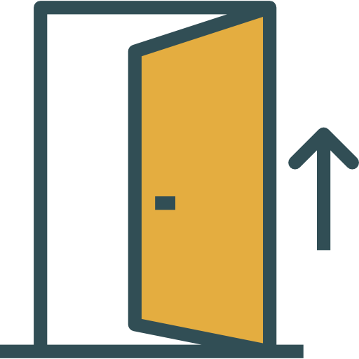 porta grátis ícone