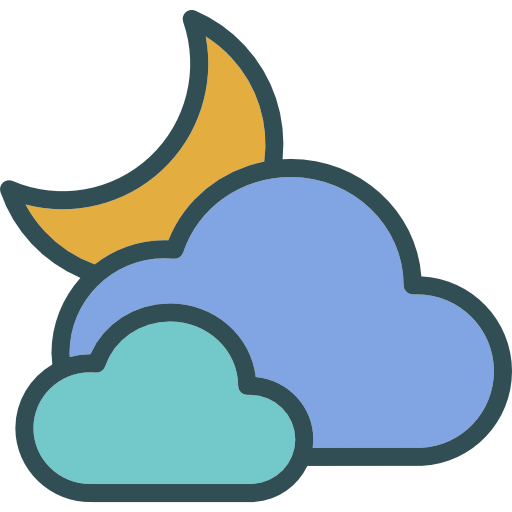 Cloudy free icon