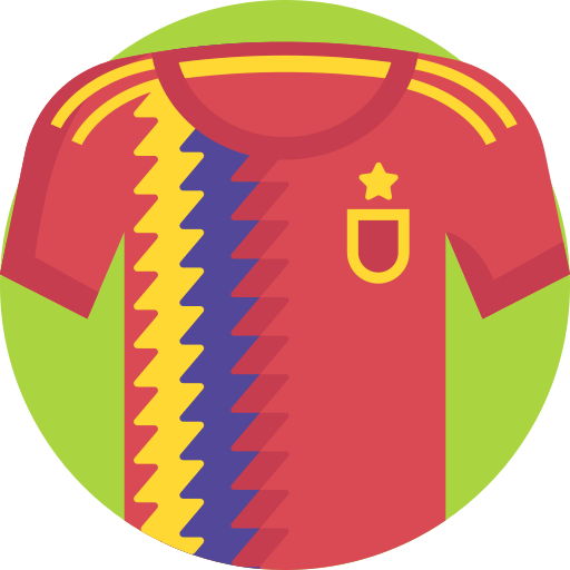 Camiseta de fútbol icono gratis