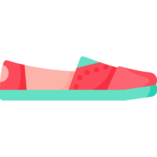 zapatos planos icono gratis